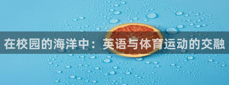 k1体育十年品牌值得信赖：在校园的海洋中：英语与体育运动的交融